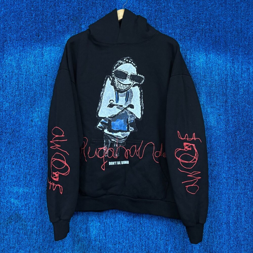 AWGE X ASAP Rocky “Don't Be Dumb” Graphic Hoodie Size XL